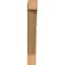 Ekena Millwork Traditional Block Smooth Bracket, Western Red Cedar, 5 1/2"W x 28"D x 40"H BKT06X28X40TRA05SWR - alternate 3